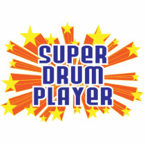Super Drum Player Photo Sculptures
