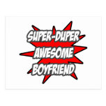 Super Duper Awesome Boyfriend Postcard