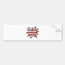 Super Duper Awesome Oncology Nurse Bumper Sticker