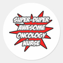Super Duper Awesome Oncology Nurse Stickers
