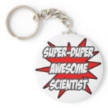 Super Duper Awesome Scientist keychains