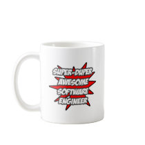 Super Duper Awesome Software Engineer Coffee Mugs