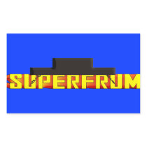 Super Frum Rectangular Stickers