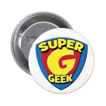 Super Geek 2008 Button