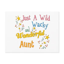 Super Gifts For Aunts Postcard