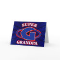 Super Grandpa Greeting Card