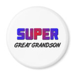 Super Great Grandson Refrigerator Magnet