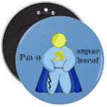 Super Hero buttons