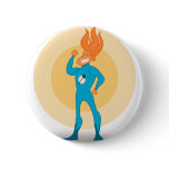 Super Hero Flame buttons