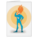 Super Hero Flame cards