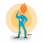 Super Hero - Flame Sculpture photo sculptures