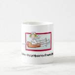 Super Krankenschwester - Humorous Cartoon Nurse Coffee Mugs