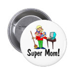 Super Mum (4 Arms) Buttons
