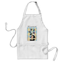 Super Mum illustration apron