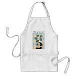 Super Mum illustration apron