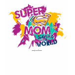 Super Mum Saving the World Tee Shirts