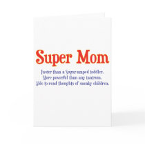 Super Mum with super powers t-shirts and gifts.
