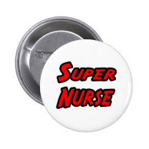 Super Nurse Pinback Buttons