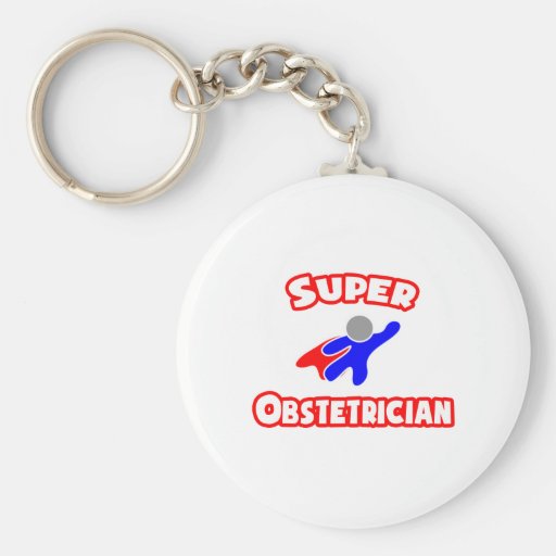 Super Obstetrician Keychain
