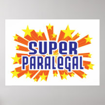 Super Paralegal Poster
