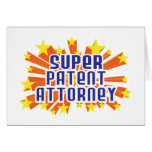 Super Patent Attorney Greeting Card