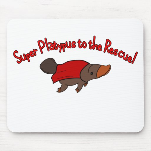 Super Platypus Mouse Pads