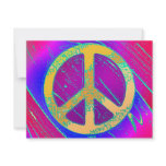 Super-Psychedelic Peace Sign! invitations