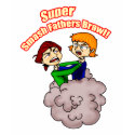 Super Smash Fathers Brawl t-shirts