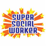 Super Social Worker photo sculptures