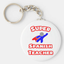 Super Spanish Teacher Keychains