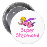 Super Stepmom (Flying) Button