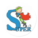 Super Stick Figure Hero stickers