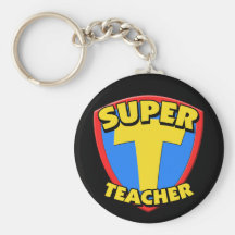Super Teacher Keychain