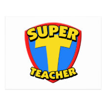 Super Teacher Post Card