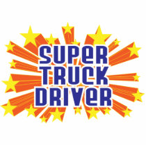 Super Truck Driver Photo Cut Out