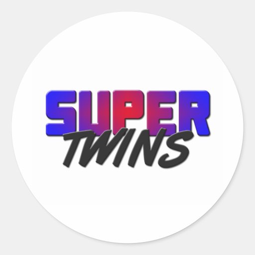 Super Twin Sticker