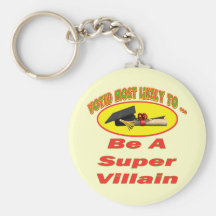 Super Villain Key Chain