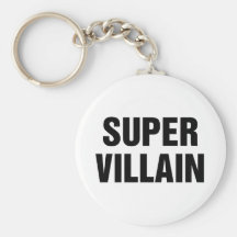 Super Villain Keychain