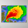 Supercell Radar Signature - "Hook Echo" Posters