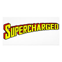 Supercharged Customized Photo Card