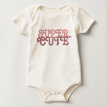 supercute organic babygrow t-shirts