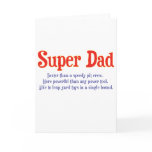 Superdad card