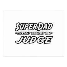 SuperDad...Judge Postcards