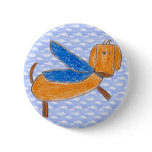 Superdog (Maggie) button