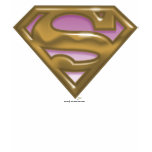 Supergirl Golden Logo T Shirts