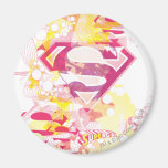 Supergirl Retro Logo Magnet