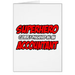Superhero...Accountant Cards