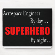 Superhero Aerospace Engineer Mousepad
