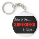Superhero Bakers Key Chain