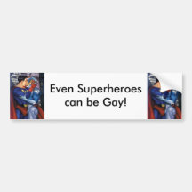 superhero bumper stickers